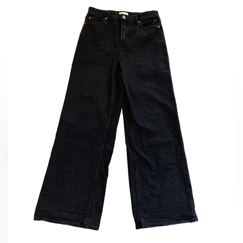 Black Wide Leg Women's Jeans